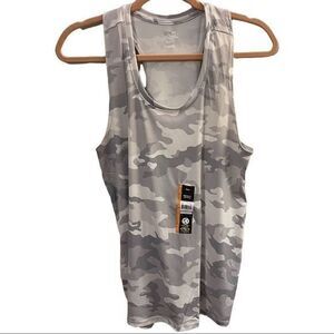 NWT Sz XL Athletic Works Gray Camo‎ Razorback Tank Top